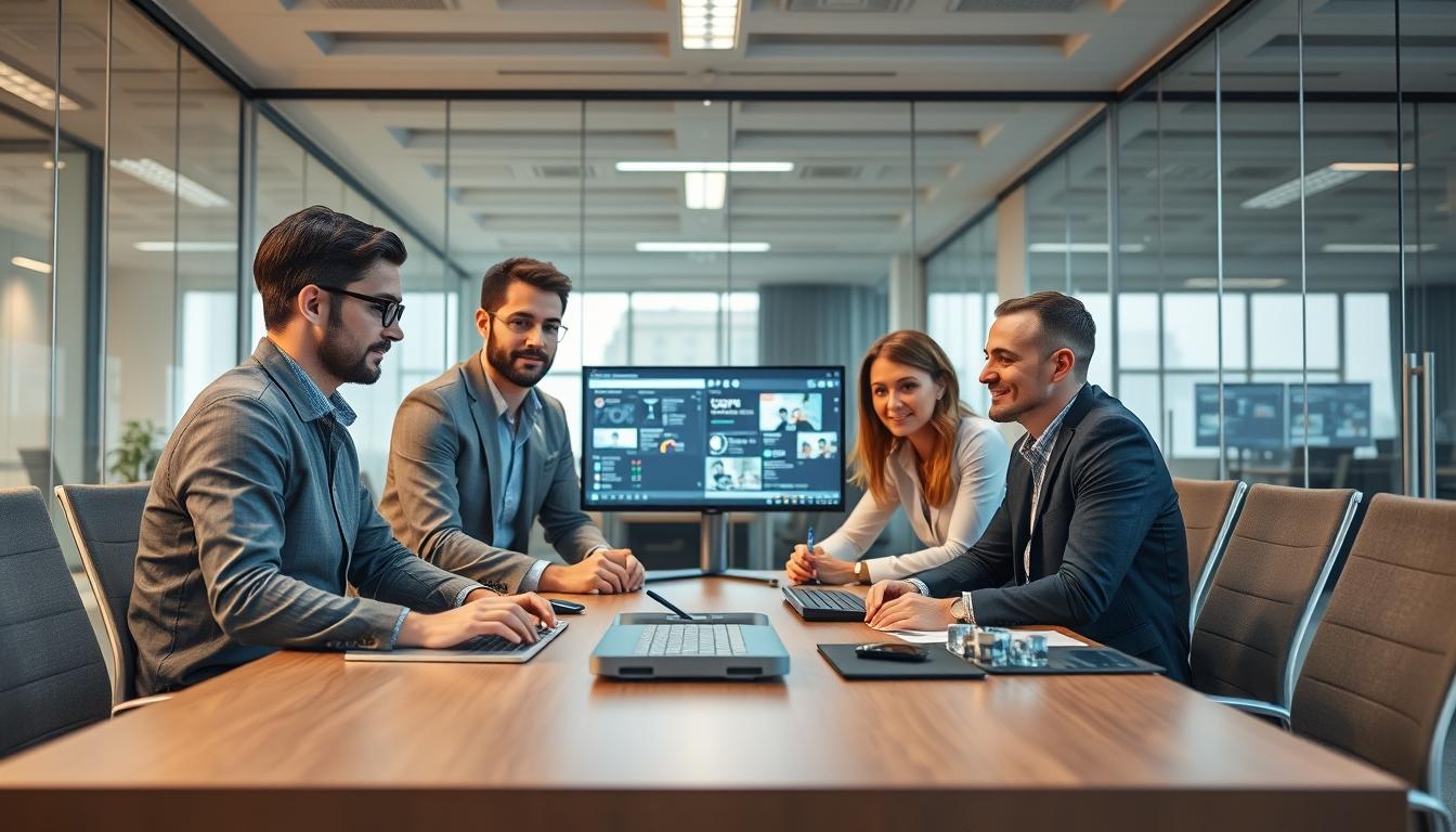 Enterprise software dashboards and business process automation